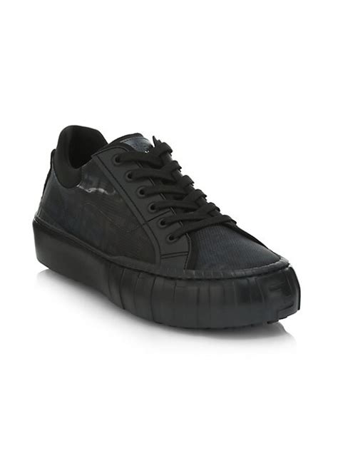 fendi force low top sneakers